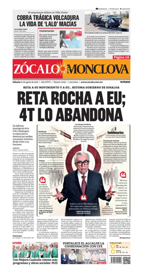 Cover of Zocalo Monclova
