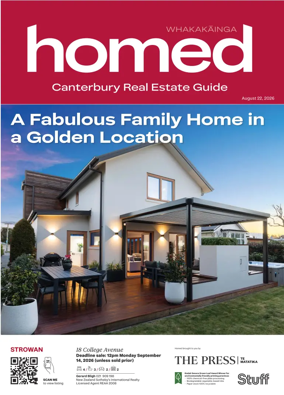 Cover of Homed Canterbury Region