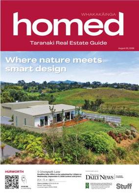 Cover of Homed Taranaki Daily News