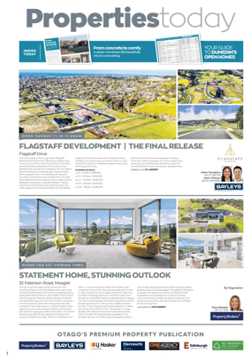 Cover of Otago Daily Times-Property Today