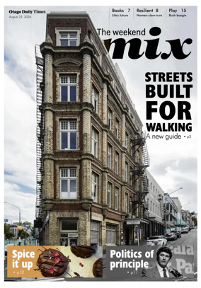Cover of Otago Daily Times-The Weekend Mix