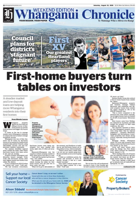 Cover of Whanganui Chronicle