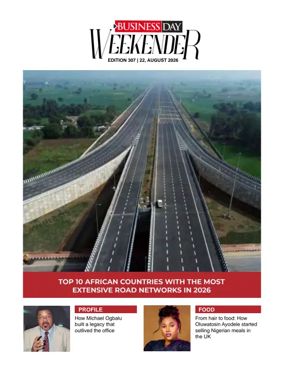 Cover of Business Day (Nigeria)