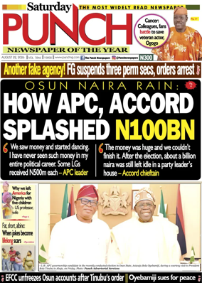 Cover of Saturday Punch