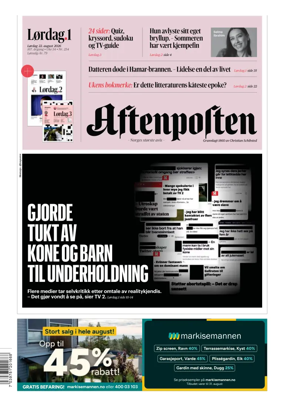 Cover of Aftenposten