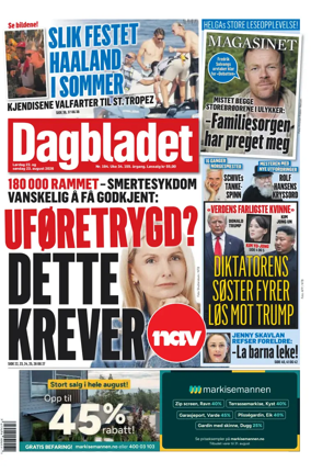 Cover of Dagbladet