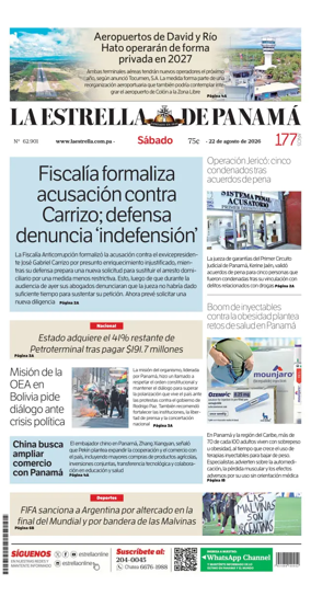 Cover of La Estrella de Panama