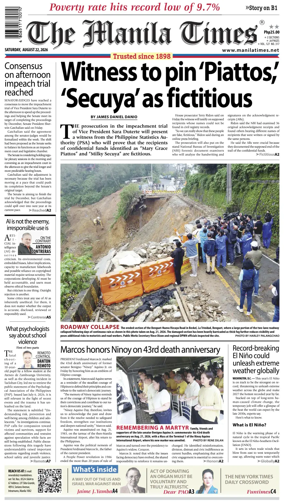 Cover of The Manila Times