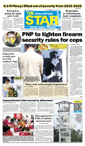Cover of The Philippine Star