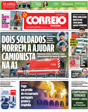 Cover of Correio da Manha Weekend