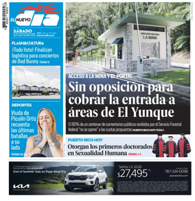 Cover of El Nuevo Dia