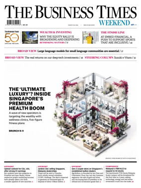 Cover of The Business Times