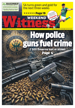 Cover of The Weekend Witness (South Africa)