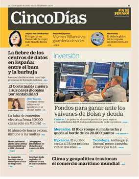 Cover of Cinco Dias