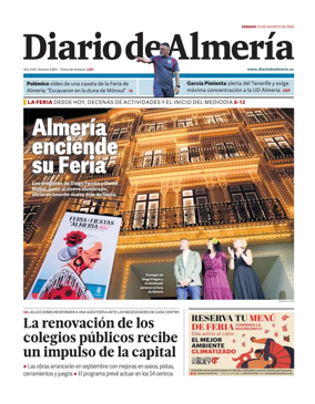 Cover of Diario de Almeria