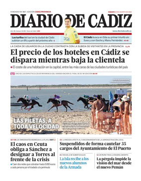 Cover of Diario de Cadiz
