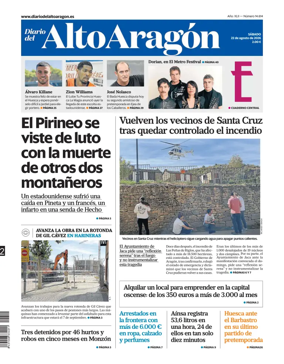 Cover of Diario del Alto Aragon