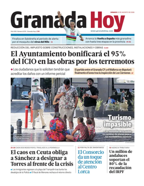 Cover of Granada Hoy