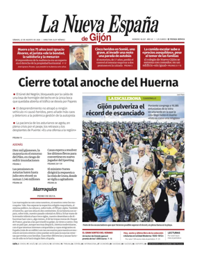 Cover of La Nueva Espana (Gijon)