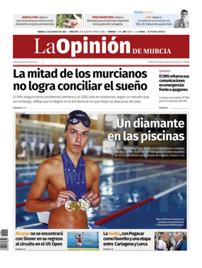 Cover of La Opinion de Murcia