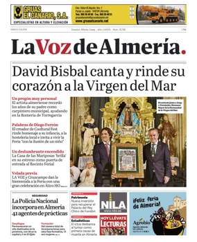 Cover of La Voz de Almeria