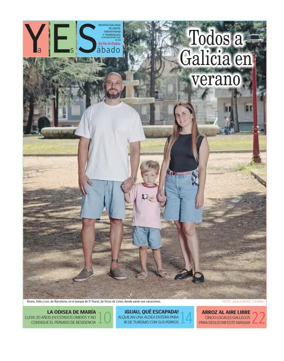 Cover of La Voz de Galicia (Ferrol) - Yes