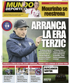 Cover of Mundo Deportivo (Bizkaia-Araba)