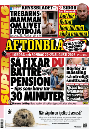Cover of Aftonbladet