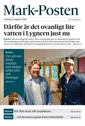 Cover of Mark-Posten