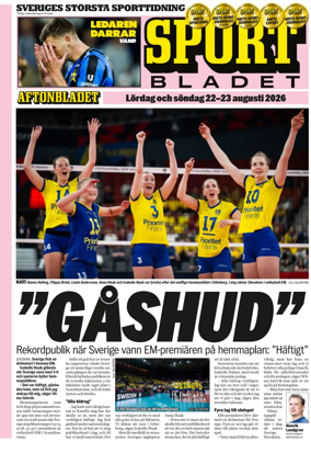 Cover of Sportbladet