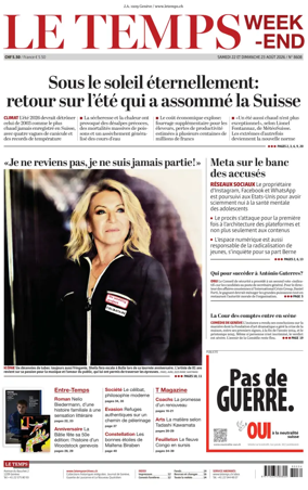 Cover of Le Temps
