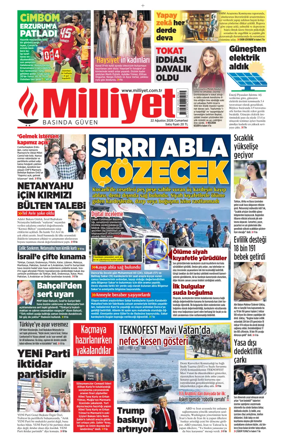 Cover of Milliyet
