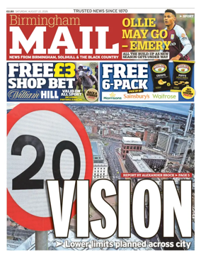 Cover of Birmingham Mail