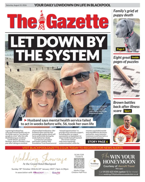 Cover of Blackpool Gazette