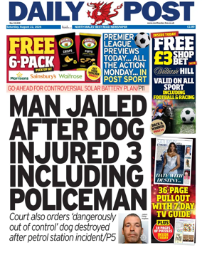Cover of Daily Post (North Wales)