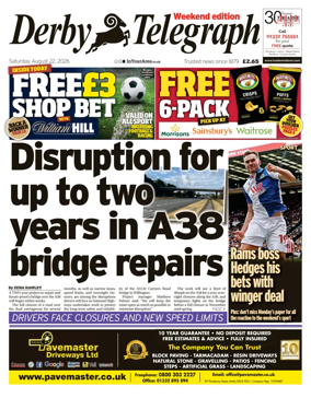 Cover of Derby Telegraph