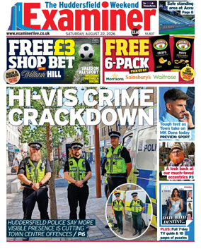 Cover of Huddersfield Daily Examiner