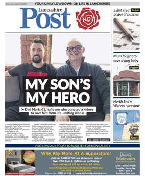 Cover of Lancashire Evening Post