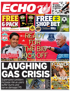 Cover of Liverpool Echo