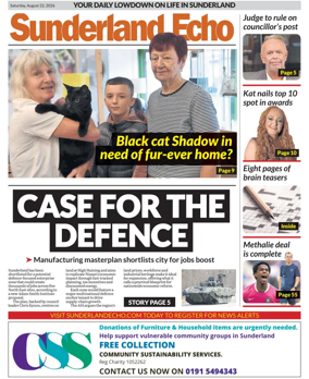 Cover of Sunderland Echo