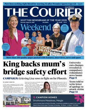 Cover of The Courier & Advertiser (Fife Edition)