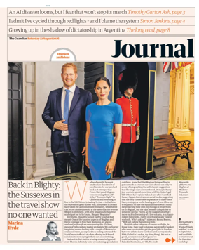 Cover of The Guardian e-paper Journal
