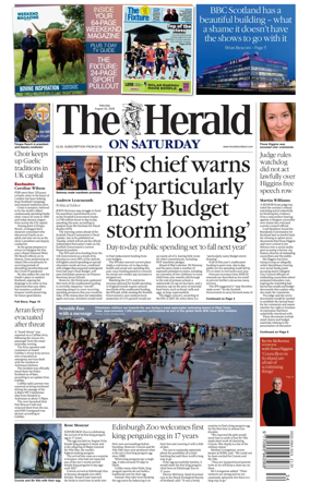 Cover of The Herald (Scotland)