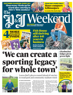 Cover of The Press and Journal (Aberdeen and Aberdeenshire)