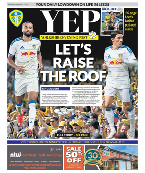 Cover of Yorkshire Evening Post
