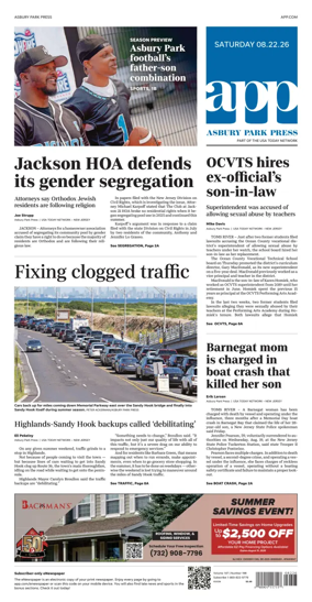 Cover of Asbury Park Press