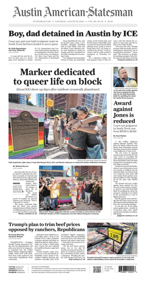 Cover of Austin American-Statesman