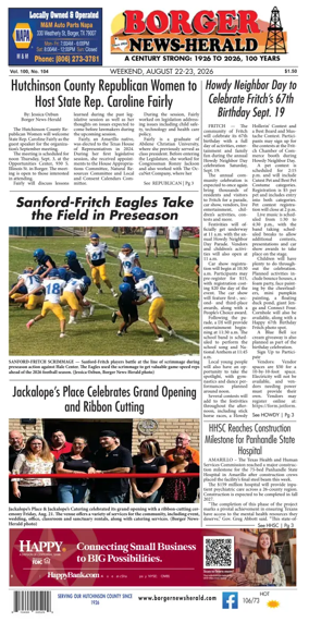 Cover of Borger News-Herald