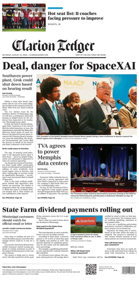 Cover of Clarion Ledger