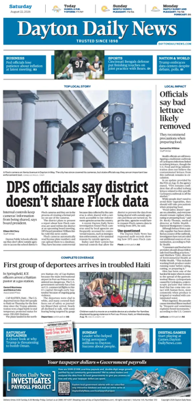 Cover of Dayton Daily News